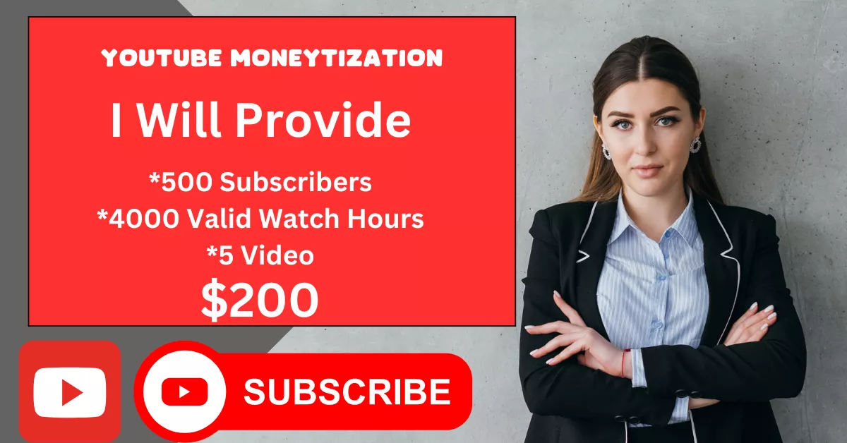 Qualify your Youtube Channel for Moneytization