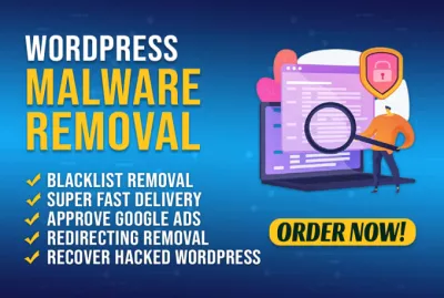 I will do wordpress malware removal, recover hacked wordpress, clean malware