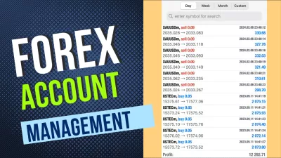 Help you with Managing your FOREX FUND PROP FIRM OR FTMO Account