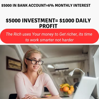 I will teach you how to make $1000 Daily from $5000 Investment